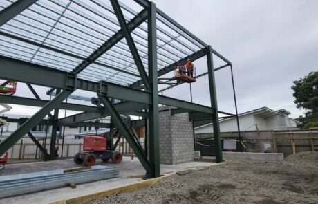 Karori Normal School Structural Steel Wellington